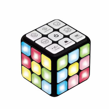 LumiCube | Diversión delgada para jugar - Cubo interactivo iluminado con sonido y música